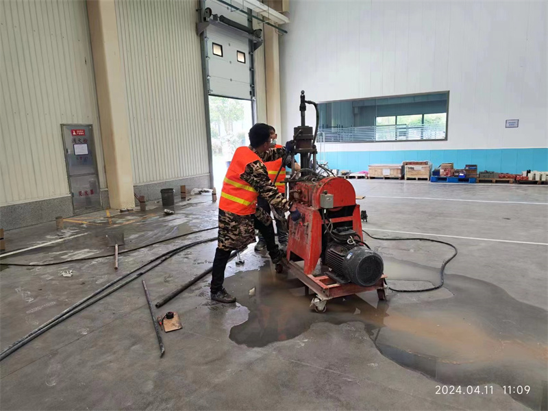 资阳厂房地面下沉塌陷注浆加固施工